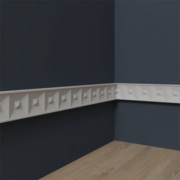 Молдинг Evroplast (Европласт) 2000х56х20 мм, Пенополиуретан, 1.51.817