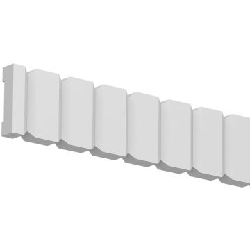 Молдинг Evroplast (Европласт) 2007х100х25 мм, Пенополиуретан, 1.51.819