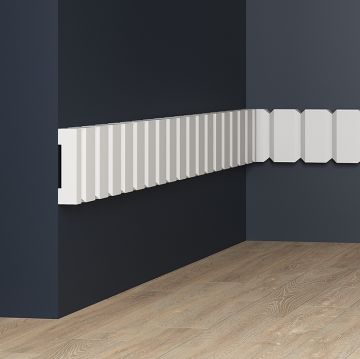 Молдинг Evroplast (Европласт) 2007х100х25 мм, Пенополиуретан, 1.51.819