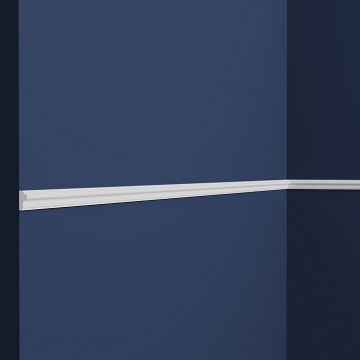 Молдинг Evroplast (Европласт) 2000х21х10 мм, Пенополистирол, U.6.51.413