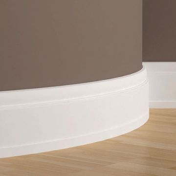 Плинтус гибкий Evroplast (Европласт) 2000х150х22 мм, Пенополиуретан, 1.53.102