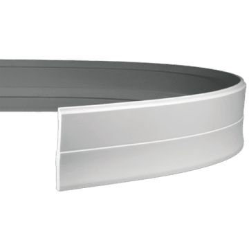 Плинтус гибкий Evroplast (Европласт) 2000х160х25 мм, Пенополиуретан, 1.53.105