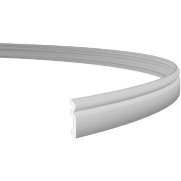 Плинтус гибкий Evroplast (Европласт) 2000х98х16 мм, Пенополиуретан, 1.53.109