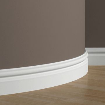 Плинтус гибкий Evroplast (Европласт) 2000х98х16 мм, Пенополиуретан, 1.53.109