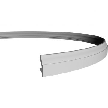 Плинтус гибкий Evroplast (Европласт) 2000х65х20 мм, Пенополиуретан, 1.53.111