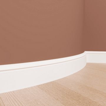 Плинтус гибкий Evroplast (Европласт) 2000х80х13 мм, Пенополиуретан, 1.53.112