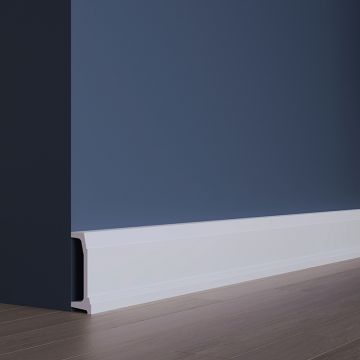 Плинтус Evroplast (Европласт) 2000х160х53 мм, Пенополиуретан, 1.53.807