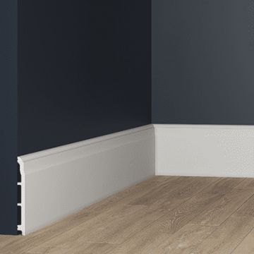 Плинтус Evroplast (Европласт) 2000х150х15 мм, Перфом, 6.53.804