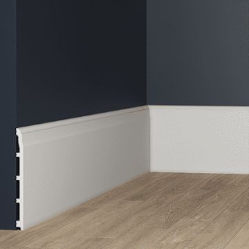 Плинтус Evroplast (Европласт) 2000х200х15 мм, Перфом, 6.53.805