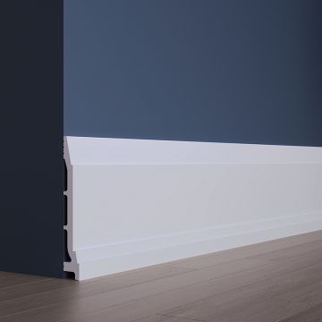 Плинтус Evroplast (Европласт) 2000х160х23 мм, Перфом, 6.53.808