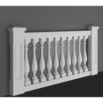 Полукрышка Evroplast (Европласт) 269х56х135 мм, Пенополиуретан, 4.73.111