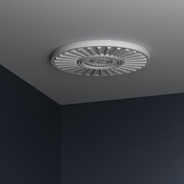 Розетка Evroplast (Европласт) 350х350х16 мм, Пенополиуретан, 1.56.801