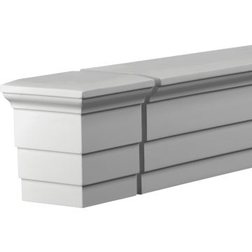 Торцевой элемент Evroplast (Европласт) 109х125х109 мм, Пенополиуретан, 4.34.231