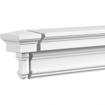 Торцевой элемент Evroplast (Европласт) 61х109х61 мм, Пенополиуретан, 4.82.331