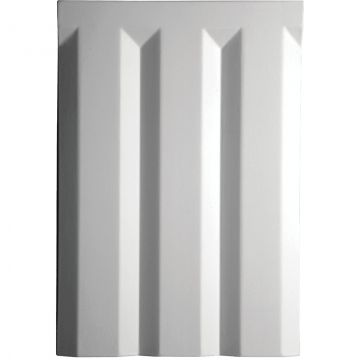 Триглиф элемент Evroplast (Европласт) 120х163х9 мм, Пенополиуретан, 4.36.101