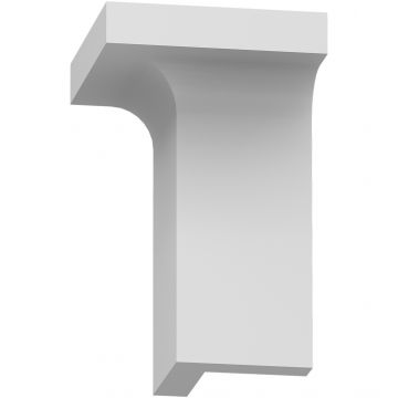 Угловой элемент Evroplast (Европласт) 131х200 мм, Пенополиуретан, 1.52.818