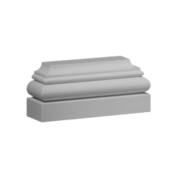 База Evroplast (Европласт) 408х181х125 мм, Пенополиуретан, 4.23.101