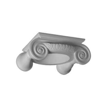 Капитель Evroplast (Европласт) 429х164х360 мм, Пенополиуретан, 4.11.201