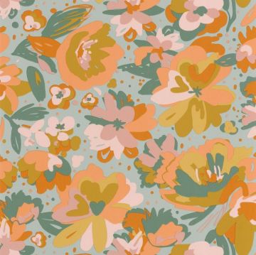 Обои виниловые на флизелине Caliseo Flower Power 10.05х0.53 м 101877023
