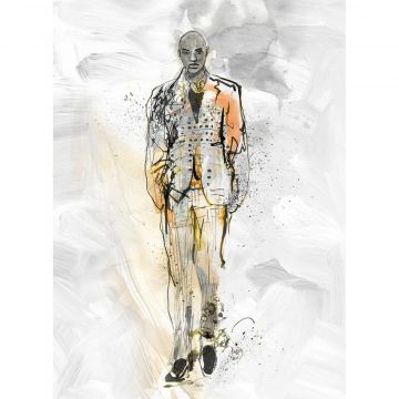 Панно виниловое Marburg Papis Loveday Fashion Icon 2.7х1.98 м, 35899