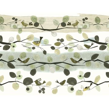 Панно виниловое на флизелине Zambaiti Parati Satin Flowers IV 5.1x3 м (Z66893)