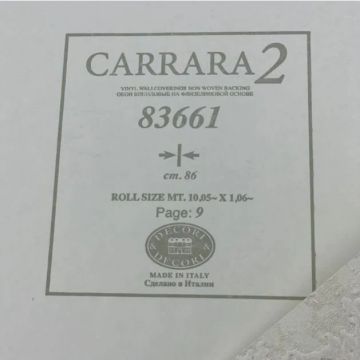 Обои виниловые на флизелине Decori Decori (Декори Декори) Carrara Best 10.05х1.06 м, 83661