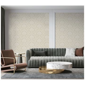 Обои флизелиновые Milassa Дамаск 10х1 м (DK8 002/1)