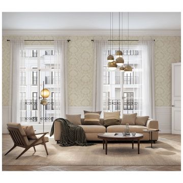 Обои флизелиновые Milassa Дамаск 10х1 м (DK8 002/3)