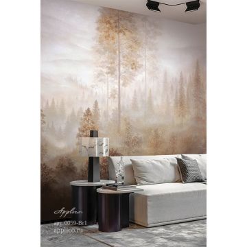 Фреска виниловая Applico (Апплико) Four, 0059-Br1