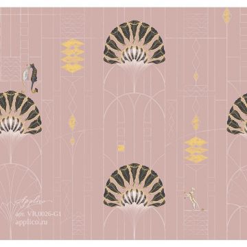 Фреска виниловая Applico (Апплико) Two, VR.0026-G1