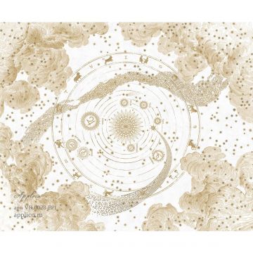 Фреска виниловая Applico (Апплико) Two, VR.0028-Br1