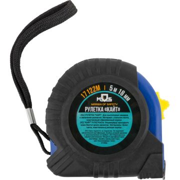 Рулетка Mos (Мос) Кайт 5 мх18 мм 17122М