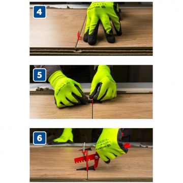 Система выравнивания плитки Plitonit (Плитонит) SVP-PROFI 1 мм зажим ворота 100 шт.