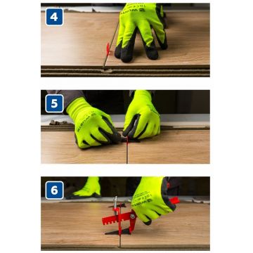 Система выравнивания плитки Plitonit (Плитонит) SVP-PROFI 1,4 мм зажим ворота 100 шт.