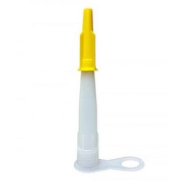 Носик пластиковый + белый колпачок Profil (Профиль) для силиконов (305910)