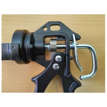 Пистолет для герметика Kraftool (Крафтул) Bulldog усиленный cкелетный поворотный (06673_z01)