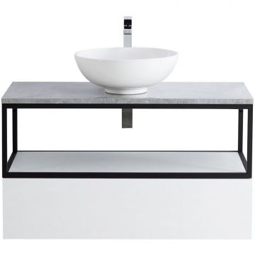 База под раковину Cezares (Цезарис) CADRO-100-1C-SO-BG Bianco Ghiaccio