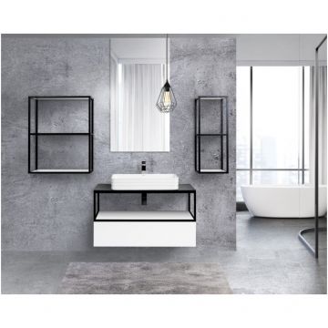 База под раковину Cezares (Цезарис) CADRO-100-1C-SO-BG Bianco Ghiaccio