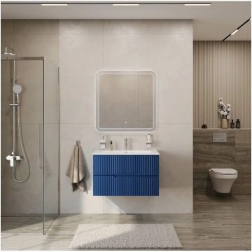 База под раковину Cezares DUET-N-800-2C-SO-SPF-P сапфир