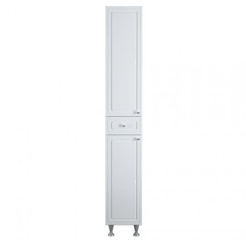 Шкаф-колонна на ножках, RedBlu by Damixa (Дамикса) Palace One, 30 см белый глянец, M41CSR0303WG