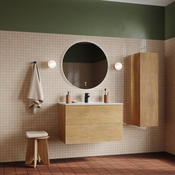 Зеркало с подсветкой и термообогревом Iddis (Иддис) Bild, 80 см, BIL80T0i98