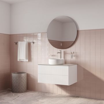 Тумба подвесная, под столешницу Iddis (Иддис) Aiger, 80 см, белый, AIG80W0i95