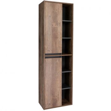 Пенал Viant (Вайант) Люксембург 50, VLUX500D-PENP 1700х500х300 2 ств подвесной дерево