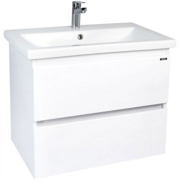 Тумба Viant Мальта 60, VMAL60COBEL-T2YP 600х600х450 подвесная, 2 ящ., белая (под раковину COMO 60)