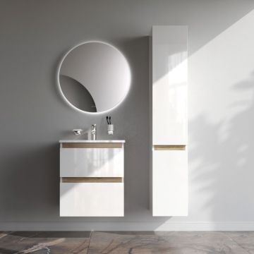 База под раковину Am.Pm (Ам.Пм) X-Joy подвесная, 55 см 2 ящика, белый, M85AFHX0552WG