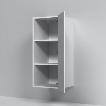 Шкаф с полками Am.Pm (Ам.Пм) Func 40 см 900 мм, белый матовый, M8FCH04029WM