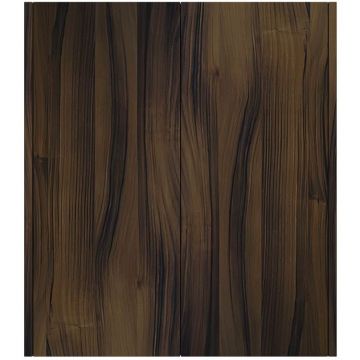 Шкаф с полками Am.Pm (Ам.Пм) Func дерево текстурированное, 60 см (В 700 мм), полки, коричневый, M8FCH0602OF