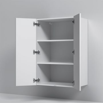Шкаф с полками Am.Pm (Ам.Пм) Func белый матовый, 60 см (В 900 мм), полки, M8FCH06029WM