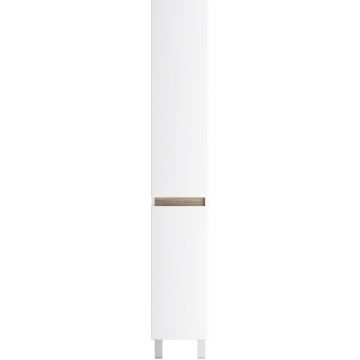 Шкаф-колонна напольный Am.Pm (Ам.Пм) X-Joy 30 см двери, глянец, белый M85ACSR0306WG