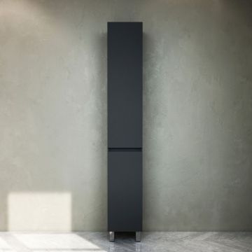 Шкаф-колонна напольный Am.Pm (Ам.Пм) Gem S, 30 см графит матовый, нет. M91CSR0306GM